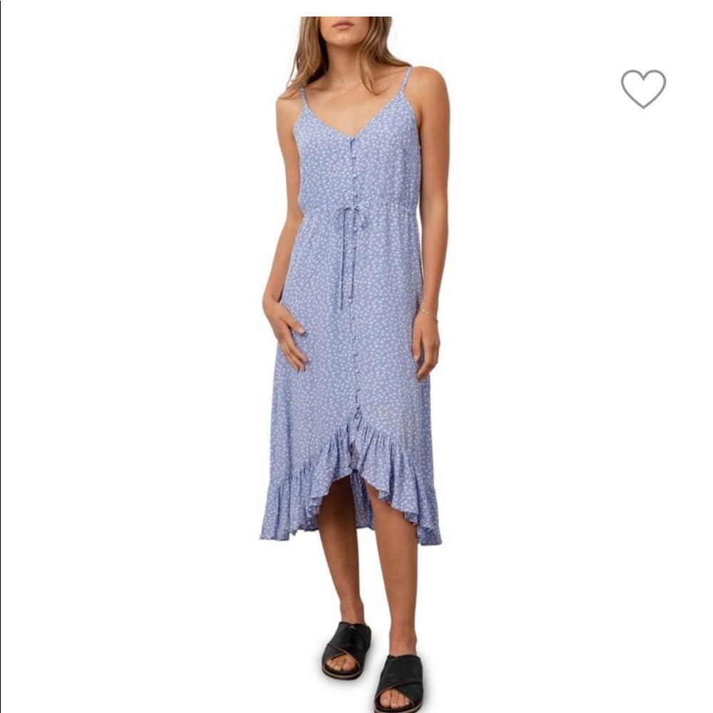 NWT Rails Frida Daisy-Print High-Low Dress | M